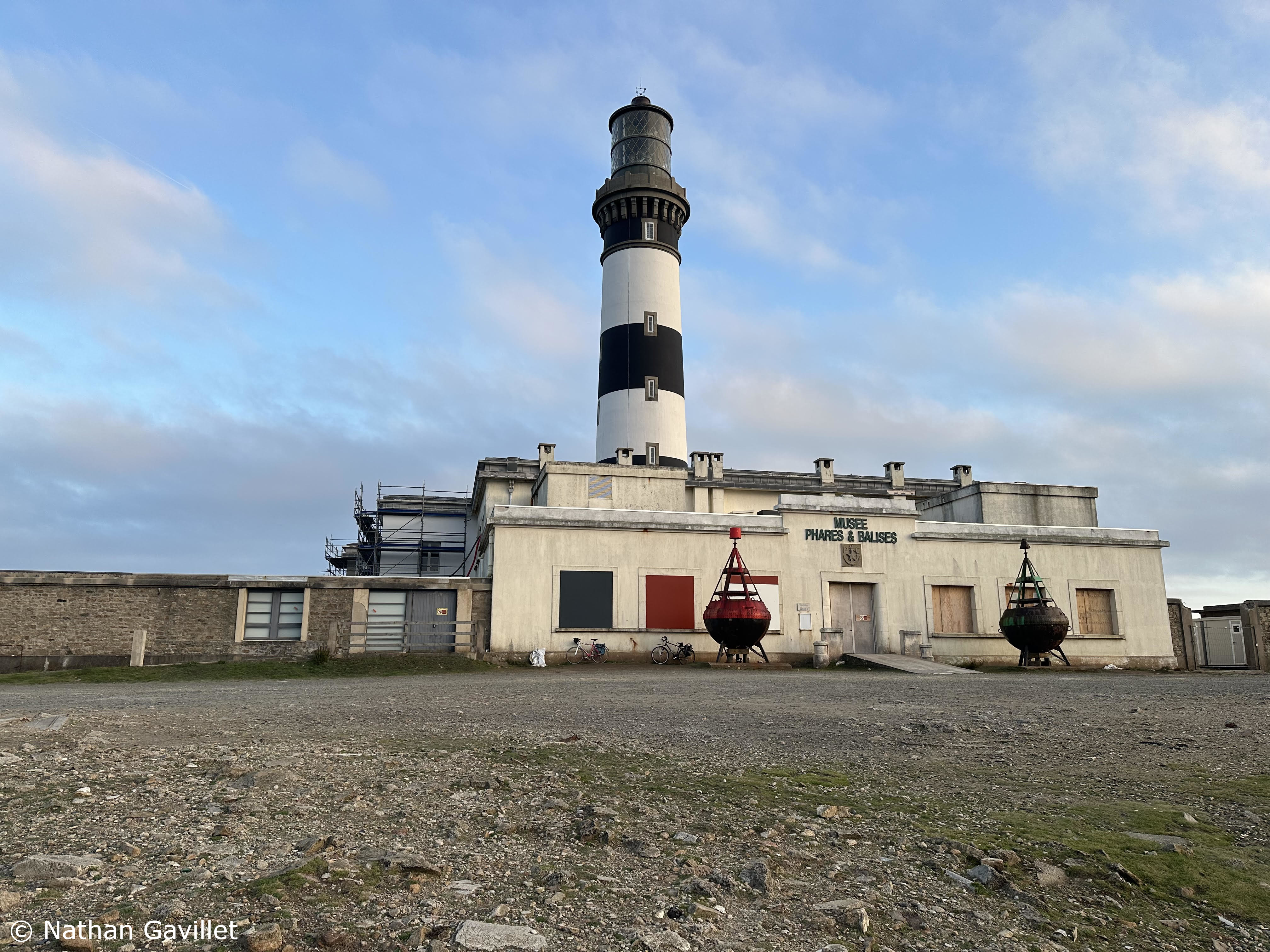 Phare du Créac'h sur l'Île d'Ouessant en octobre 2025